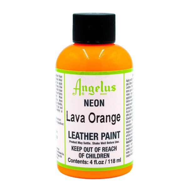 ANAP.Lava Orange.4oz.01.jpg Angelus Neon Acrylic Paints Image